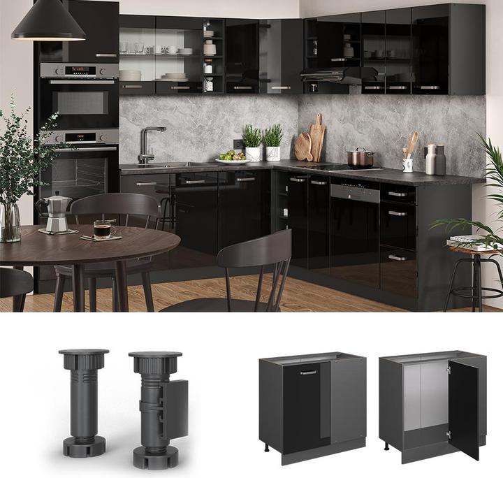 Actual product image Vicco Eckunterschrank R-Line (86 x 46 x 81.5 cm)