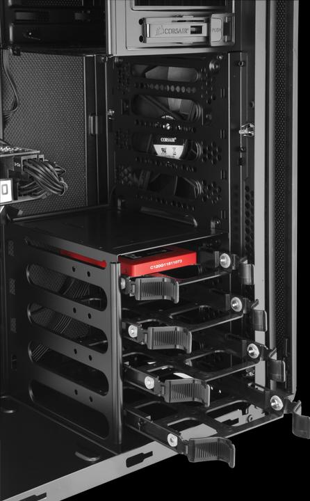 Actual product image Corsair Carbide 330R Blackout Edition (ATX, mATX, Mini-ITX, E-ATX)