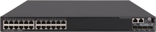 Image du produit HPE E N FlexNetwork 5510 HI Switch PoE+, 4 ports SFP+, 1 slot, support MACsec (24 Ports)