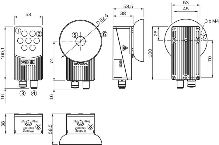 Actual product image Sick 2D Machine Vision