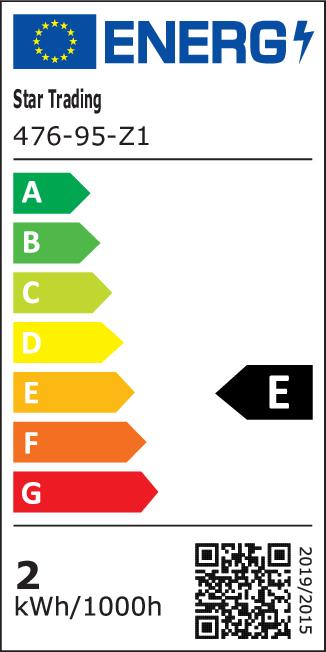 Energie-Label Star Trading Lichterkette String Light (3.60 m)