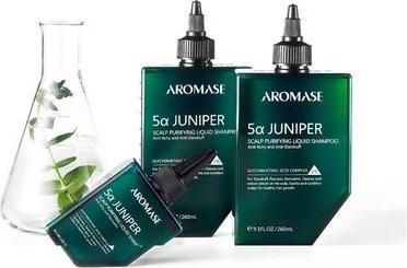 Actual product image Aromase - 5α Juniper Scalp Purifying Liquid Shampoo (260 ml, Liquid shampoo)
