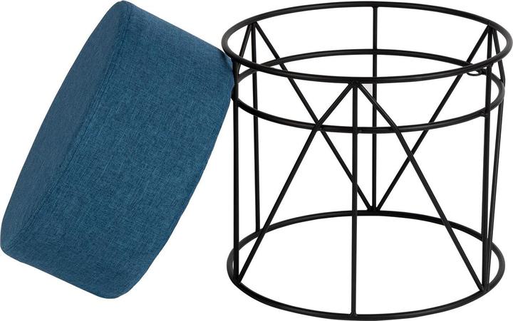 Actual product image Casa Pura Sitzhocker Metall