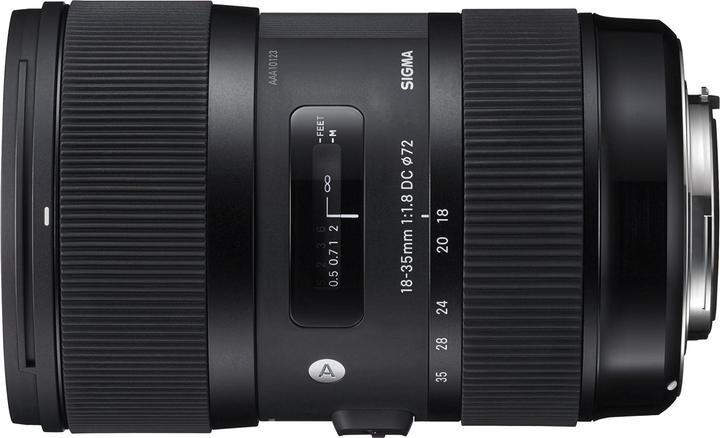Produktbild Sigma 18-35mm, f/1.8 DC HSM ART, Canon EF-S (Canon EF-S, APS-C / DX)