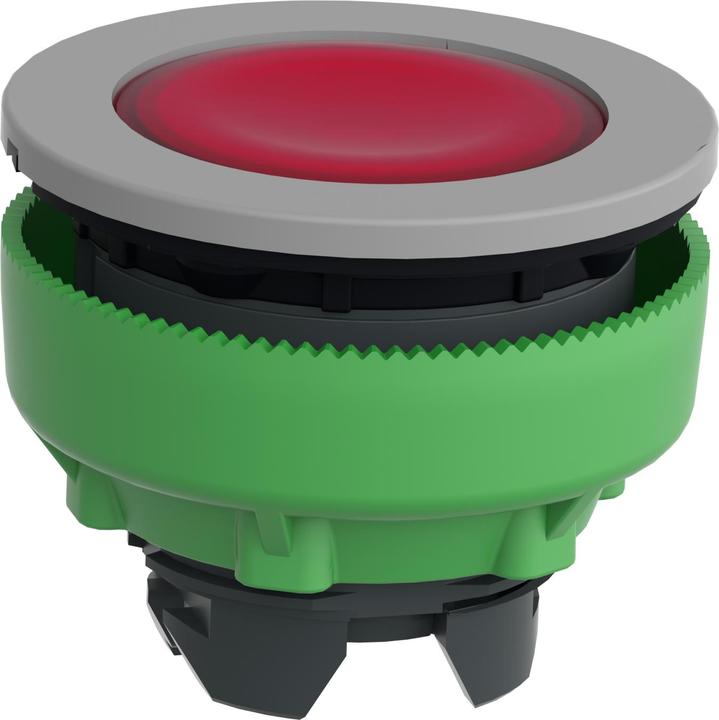 Produktbild Schneider Electric Leuchtdrucktaster, Front, Kunststoff, ZB5FH043C0