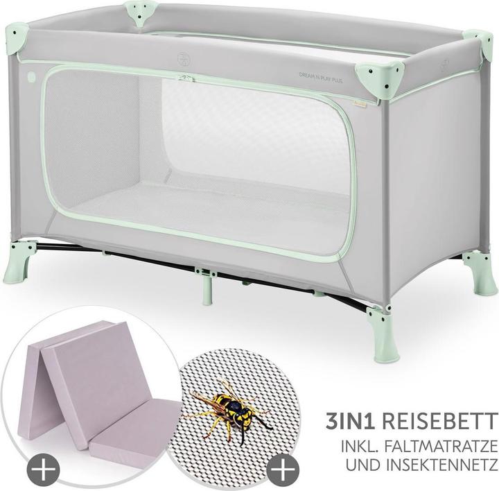 Image du produit Hauck Reisebetten Reisebett Set Dream N Play Plus inkl. Alvi