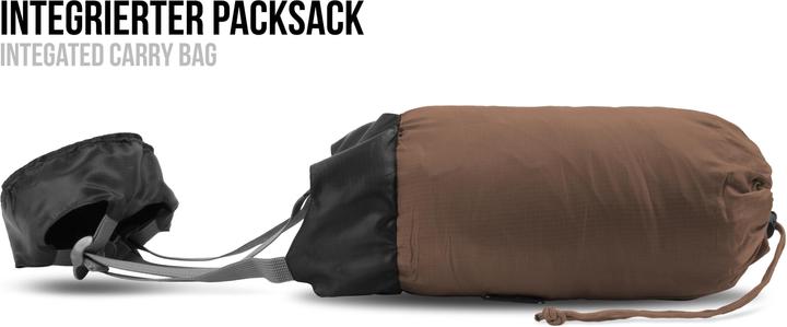 Immagine prodotto Normani Ultralight-Schlafsack (RV rechts) Runty (210 cm)