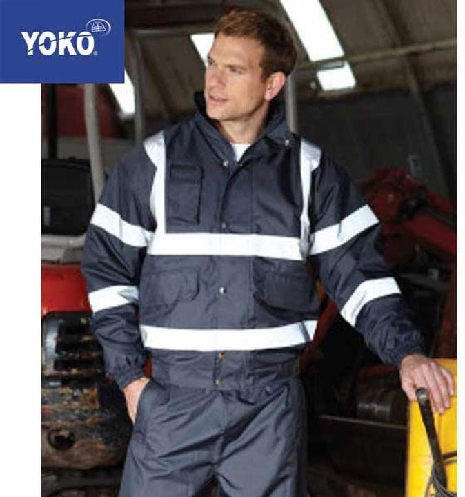 Actual product image Yoko HiVis bomber jacket (pack of 2) (S)