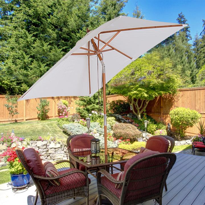 Produktbild Outsunny Sonnenschirm knickbar (1.50 m)