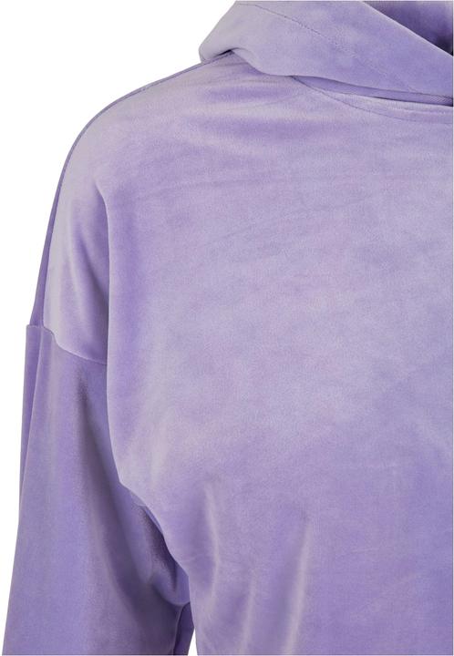 Immagine prodotto Urban Classics Felpa da donna con cappuccio ritagliata in velluto oversize (S)