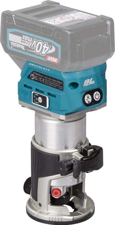 Productafbeelding Makita RT001GZ10 Multifunctionele bovenfrees op accu 40V max. (zonder accu, zonder oplader)