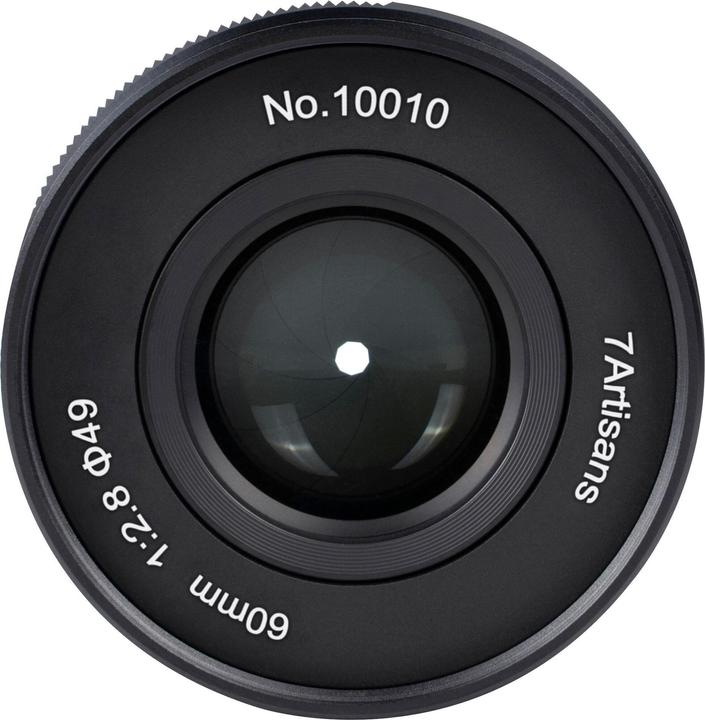 Image du produit 7artisans 60 mm f/2.8 MKII (Micro Four Thirds, Sony E, Nikon Z, Monture L, Fujifilm X, APS-C / DX)