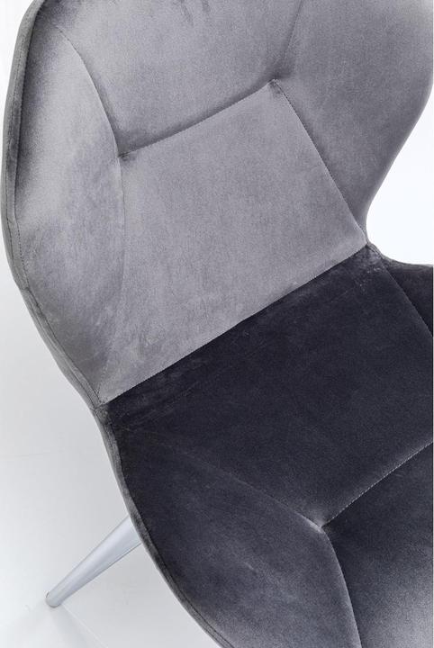 Produktbild Kare Design Stuhl Viva Grau Chrom