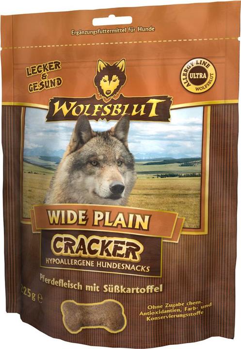 Produktbild Wolfsblut Cracker Wide Plain Pferd & Süsskartoffel 225 g (Adult, 1 Stk., 225 g)