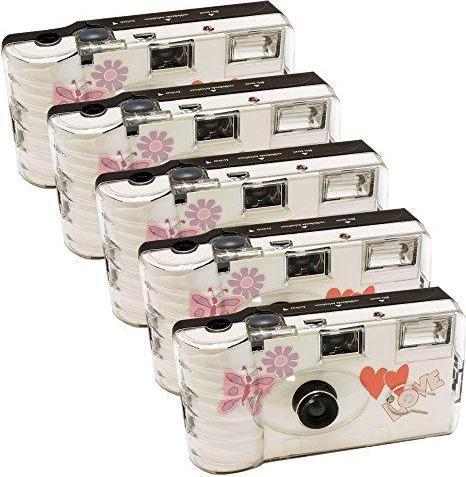 Produktbild 1a Photo Porst 5x Einwegkamera / Partykamera