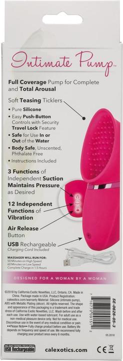 Produktbild CalExotics Intimate Pump Rechargeable Full Coverage Pump