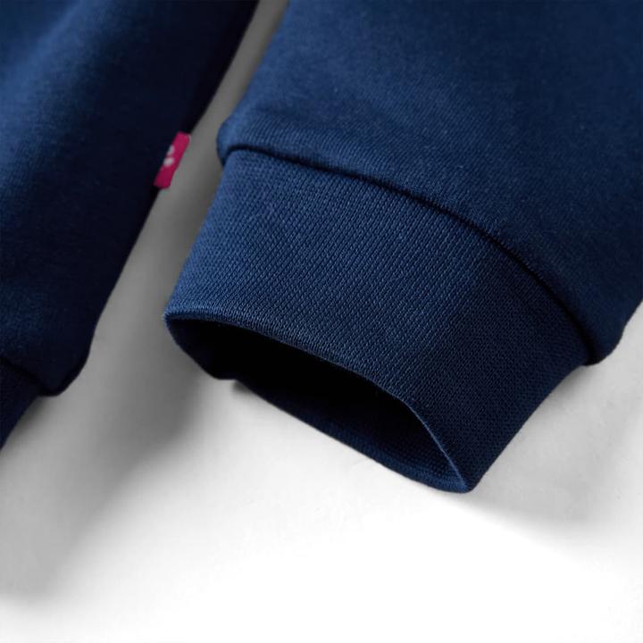Immagine prodotto VidaXL Felpa da bambino blu navy 116,Materiale: 95% cotone. 5 (116)