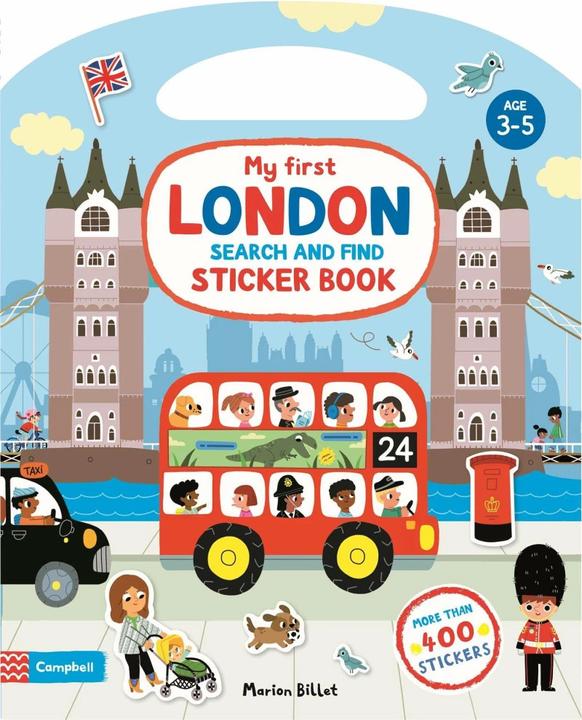 Produktbild My First Search and Find London Sticker Book