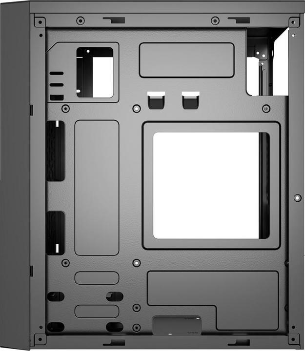 Actual product image Gembird Fornax K170 mATX computer case 2x USB 20 + 1x USB 30 + 1x USB type-C black (Mini-ATX)