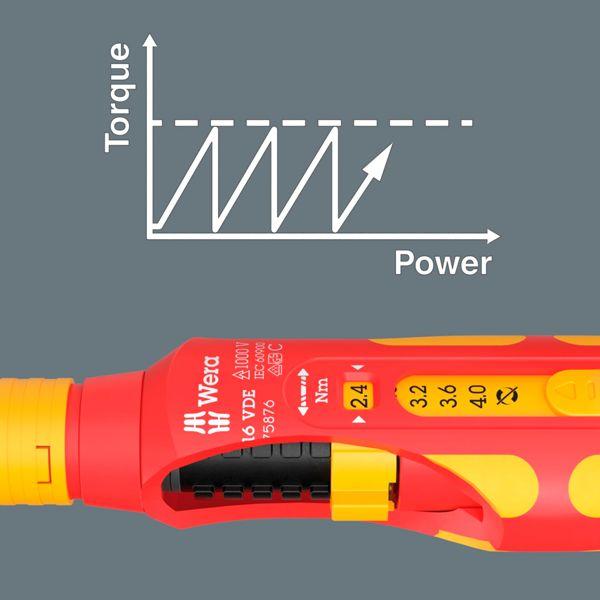 Produktbild Wera 7516 VDE Kraftform Safe- Torque Speed 2,4-4,0 Nm