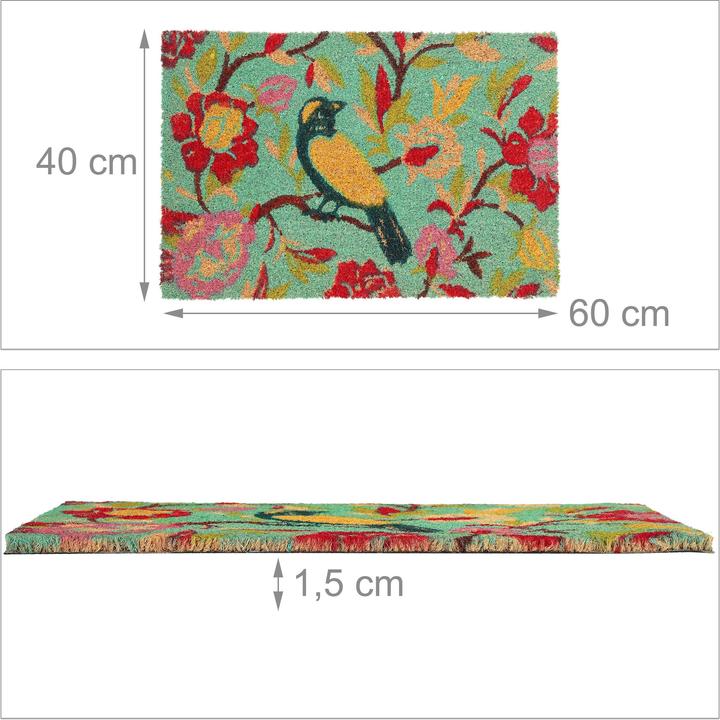 Image du produit Relaxdays Tapis de sol (60 x 40 x 1,5 cm)