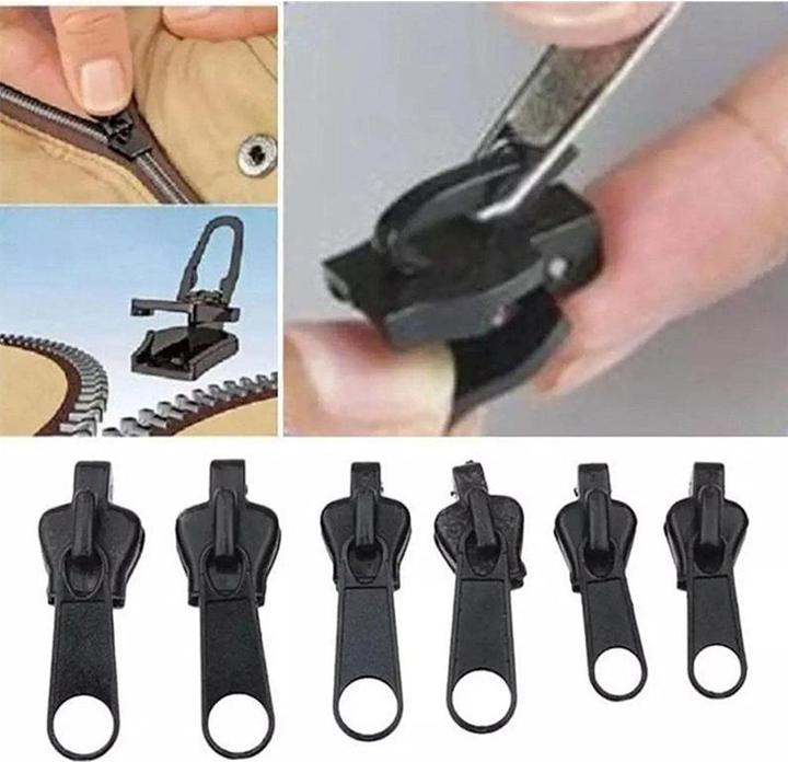Actual product image Cbx 6 replacement zip pullers, zip fastener replacement zipper