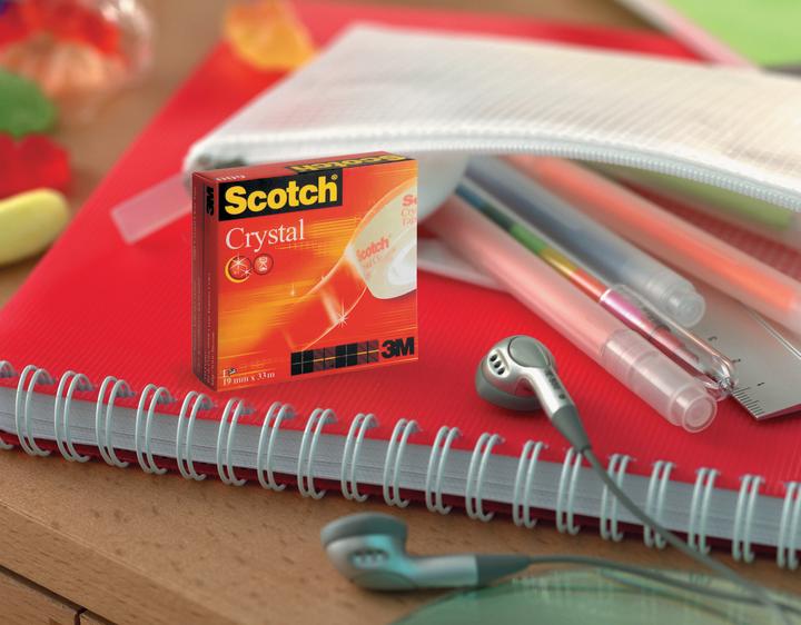 Actual product image Scotch Crystal adhesive tape value pack (19 mm)