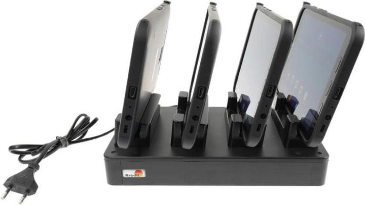 Image du produit Brodit 216080 - Autoportant - Plastique - Noir - Contact - 110 - 240 V - 0.8 A