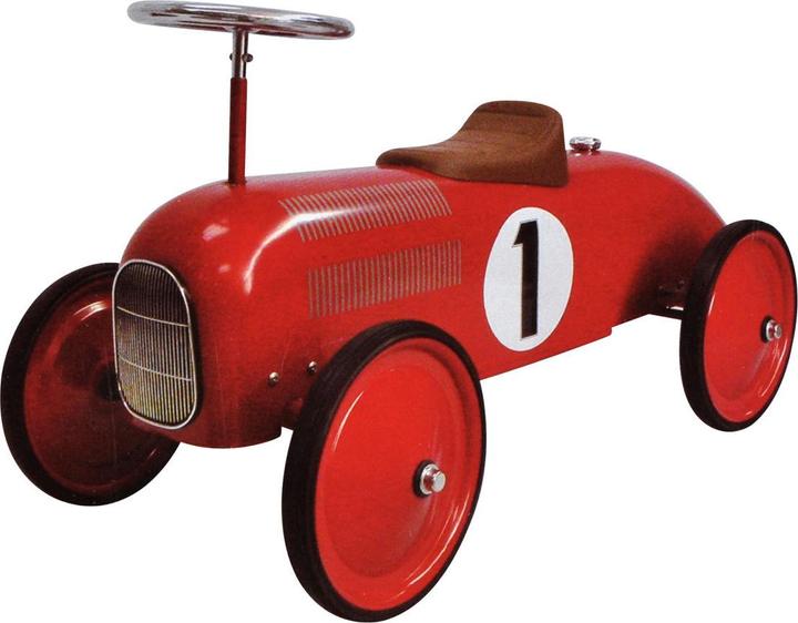 Actual product image Goki Retro bow car red