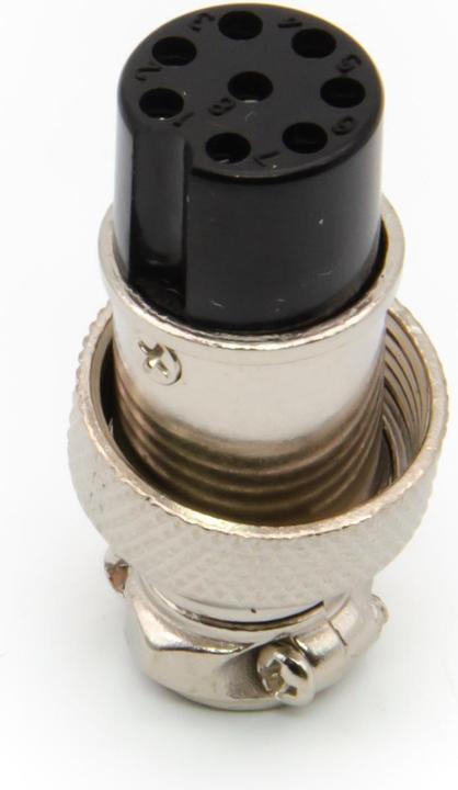 Immagine prodotto Purecrea GX16-8P Spina 16 mm maschio per il montaggio dei cavi