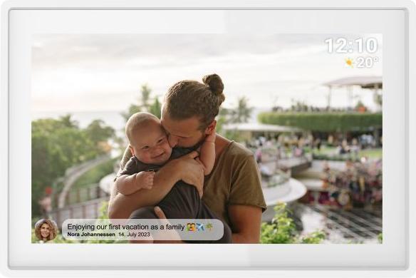 Actual product image Denver Digital picture frame PFF-1021 (10.10", 1280 x 800 pixels)