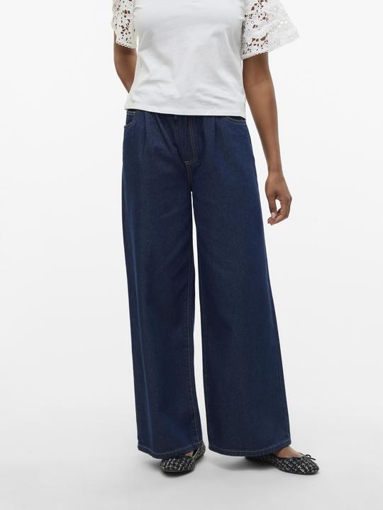 Actual product image Vero Moda VMVALERIA Mid Rise Weiter Beinschnitt Jeans Weit geschnitten (W26/L30)