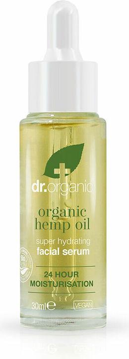 Immagine prodotto Dr. Organic Siero viso all'olio di canapa idratante per pelli miste Uomini Donne Naturale Vegan Senza Parabeni (30 ml)