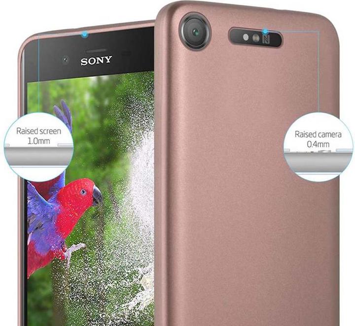 Produktbild Cadorabo TPU Matt Metallic Cover (Sony Xperia XZ1)