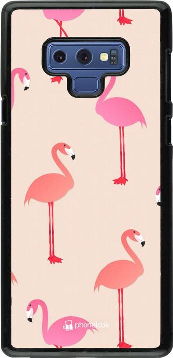 Produktbild PhoneLook Hülle Pink Flamingos Pattern (Samsung Galaxy Note 9)
