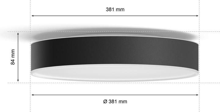 Actual product image Philips Hue White Ambiance Enrave (2400 lm)