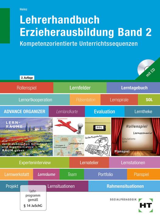 Produktbild Lehrerhandbuch Erzieherausbildung Band 2 (Deutsch, Hanna Heinz, 2017)