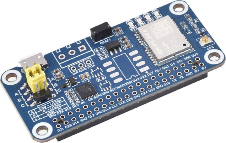 Produktbild WaveShare GPS-RTK Rover LC29H(DA) Dual-band L1+L2 für Raspberry Pi