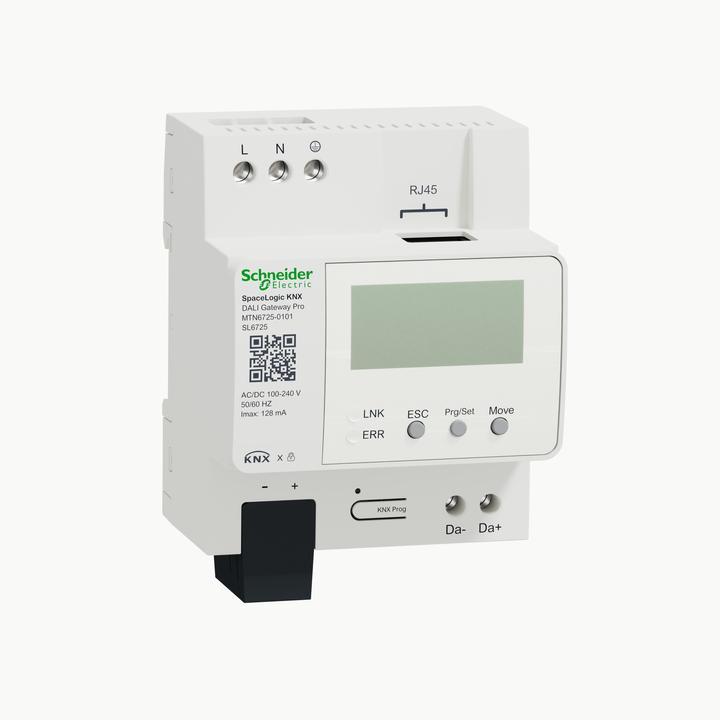 Immagine prodotto Schneider Electric SpaceLogic KNX MTN6725-0101 Gateway DALI Pro 1ch DALI 2.0