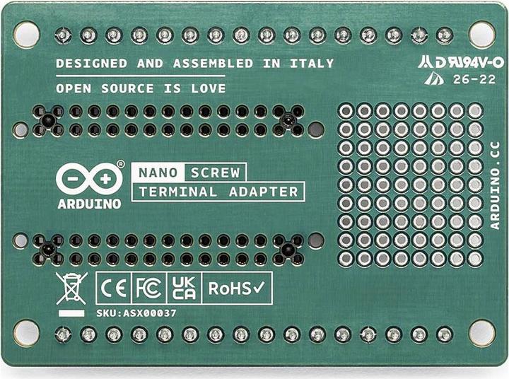 Image du produit Arduino Adaptateur Nano Screw Terminal Adaptateur Nano