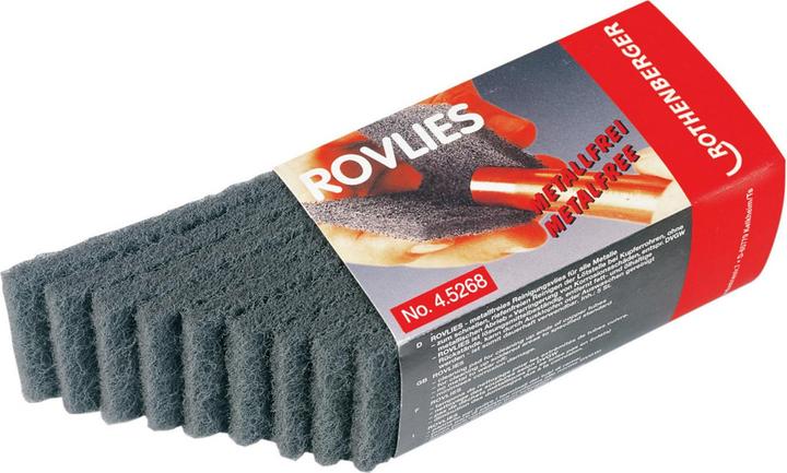 Rothenberger Pile di pulizia Rovlies grigio Lunghezza 130 mm Larghezza 60 mm (Pulizia)