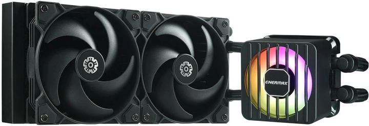 Enermax LIQMAXFLO SR 240mm CPU AIO liquid cooler - Xtreme dual chamber PWM pump