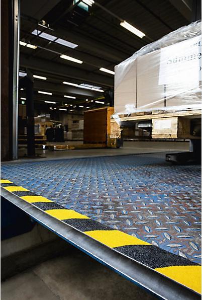 Actual product image Durable Anti-slip tape DURALINE GRIP+ wide /yellow (50 mm)