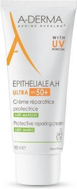 Actual product image A-Derma Epitheliale A.H Ultra Spf50+ Repair Cream 100ml - High Protection (Suntan cream, SPF 50+, 100 ml)