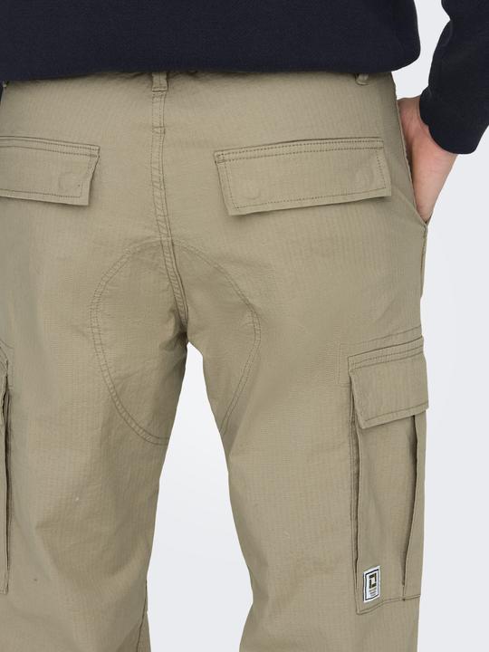 Produktbild Only & Sons Locker geschnitten Mittlere Taille Gummizug Cargohose Hose (W31/L32)