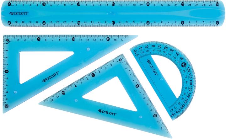 Actual product image Westcott Geometry set (30 cm)