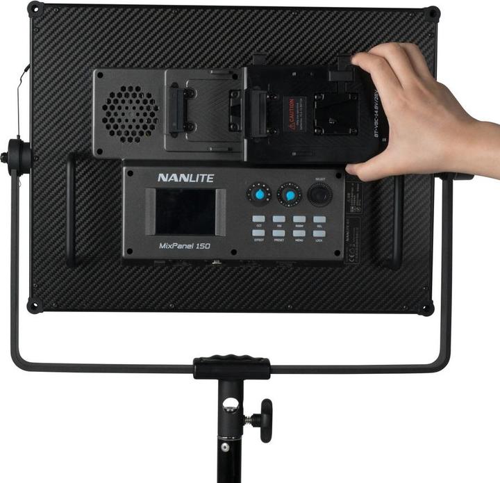 Immagine prodotto Nanlite Convertitore di batterie V-Mount (da 14,8V a 26V) (Caricabatterie per fotocamere)