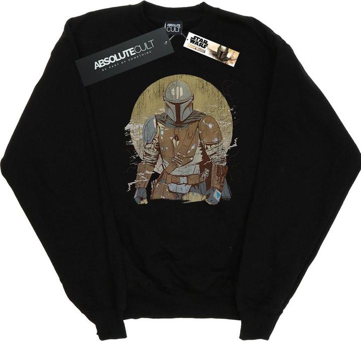 Produktbild Star Wars The Mandalorian Distressed Warrior Sweatshirt (4XL)