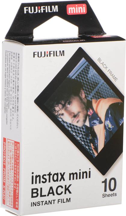Fujifilm Instax Mini 10 fogli neri (Instassare Mini)