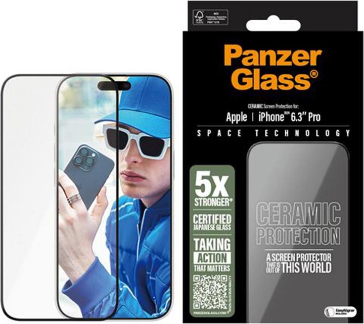 Produktbild PanzerGlass Ultra-Wide Fit (1 Stück, Apple iPhone 16 Pro)